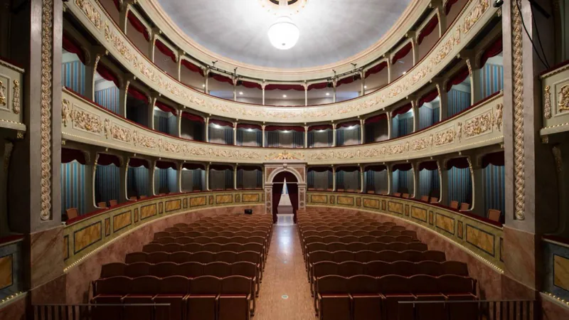 The Teatro Sociale in Bellinzona, home of the Floating Notes Festival 2026
